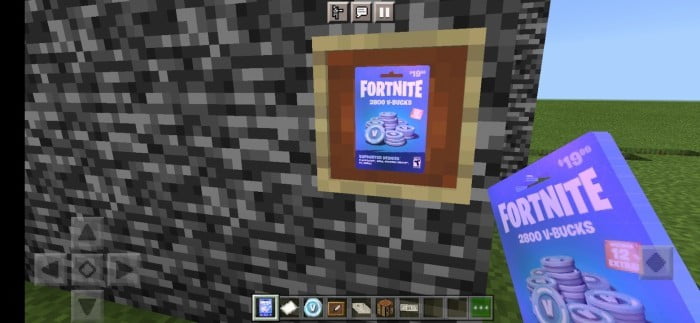 19$ Fortnite Card Addon