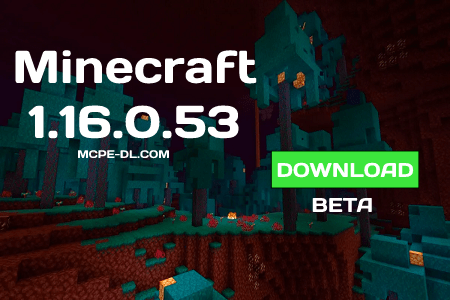 Minecraft 1.16.0.53 for Android