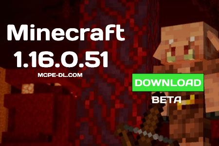 Minecraft PE 1.16.0.51 for Android