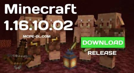 Minecraft PE 1.16.10.02 for Android