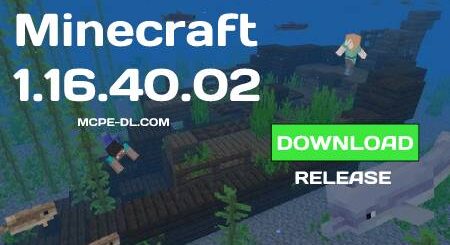 Minecraft PE 1.16.40.02 for Android