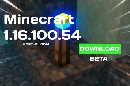 Minecraft PE 1.16.100.54 for Android