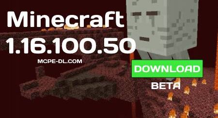 Minecraft PE 1.16.100.50 for Android