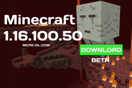 Minecraft PE 1.16.100.50 for Android