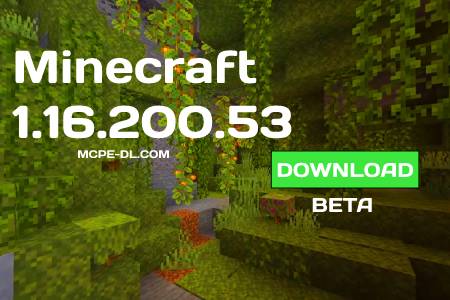 Minecraft PE 1.16.200.53 for Android