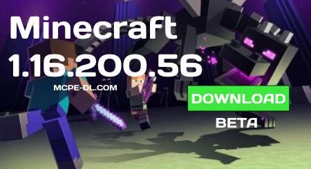 Minecraft PE 1.16.200.56 for Android