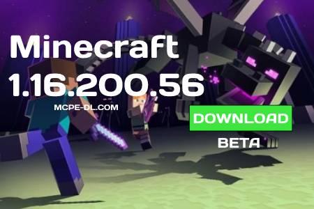 Minecraft PE 1.16.200.56 for Android