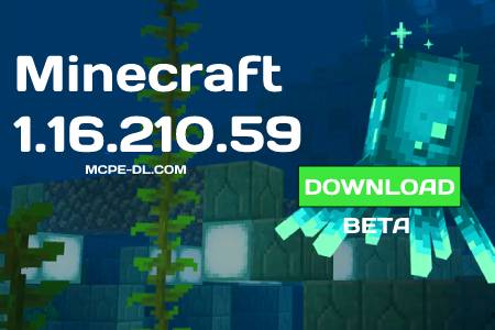 Minecraft PE 1.16.210.59 for Android