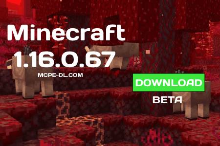 Minecraft PE 1.16.0.67 for Android