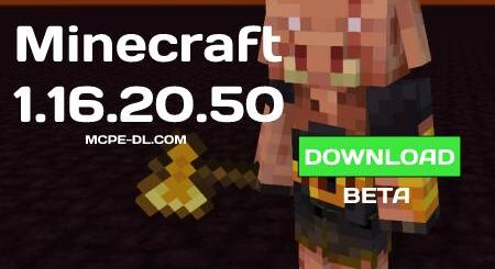 Minecraft PE 1.16.20.50 for Android