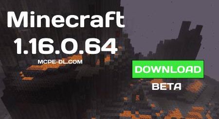 Minecraft PE 1.16.0.64 for Android