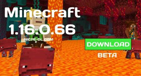 Minecraft PE 1.16.0.66 for Android