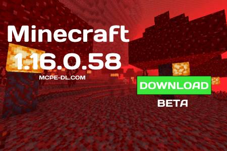 Minecraft 1.16.0.58 for Android
