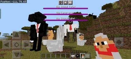 Skibidi Toilet Characters Stage 2 Add-on