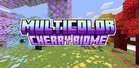 Multicolor Cherry Biome Texture Pack