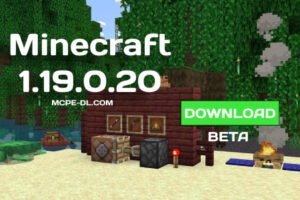Minecraft PE 1.19.0.20 [Beta version]