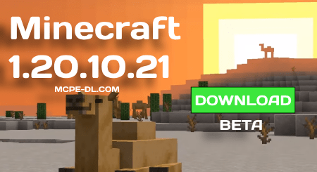Minecraft PE 1.20.10.21 [Beta version]