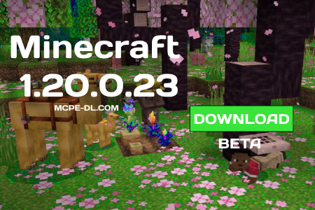 Minecraft PE 1.20.0.22 [Beta version]