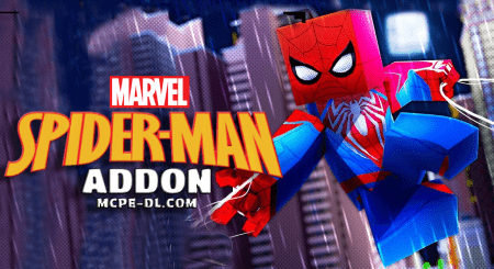 Spider Man Mod for Minecraft PE