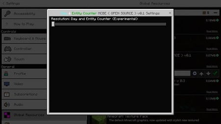 Day & Entity Counter Textures