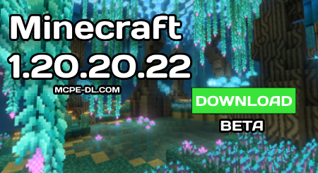 Minecraft PE 1.20.20.22 [Beta version]