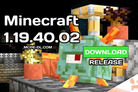 Minecraft PE 1.19.40 [Release]