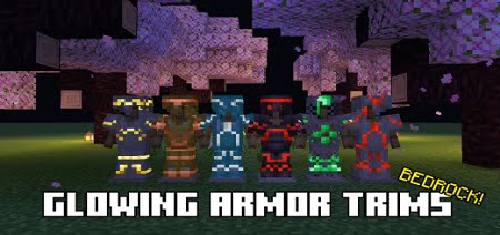Glimmering Armour Trims Texture Pack