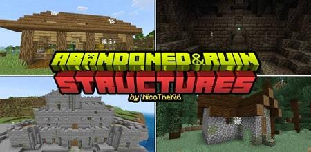 Abandoned & Ruin Structures Addon 1.20+