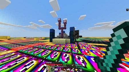 Flat Lucky Worlds Map
