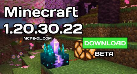 Minecraft PE 1.20.30.22 [Beta version]