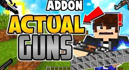 Actual Guns mod 1.20+