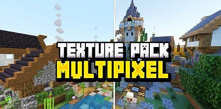 MultiPixel texture pack 1.20/1.19 