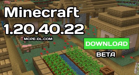 Minecraft PE 1.20.40.22 [Beta version]