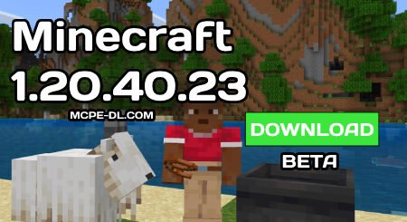 Minecraft PE 1.20.40.23 [Beta version]