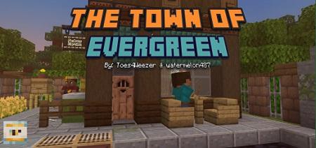 The Town Of Evergreen Map 1.20