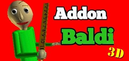 Baldi (Baldi's Basics) 3D Addon 1.20+