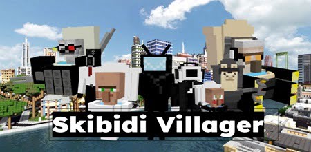 Skibidi Villager Addon 1.20.30