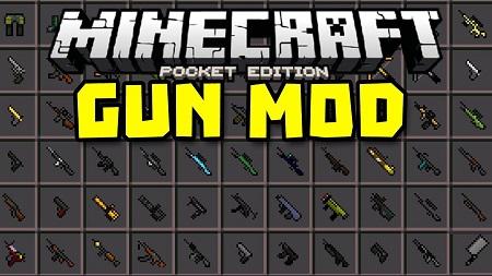 Gun mod for MCPE