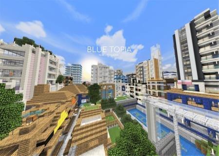 Blue Topia map