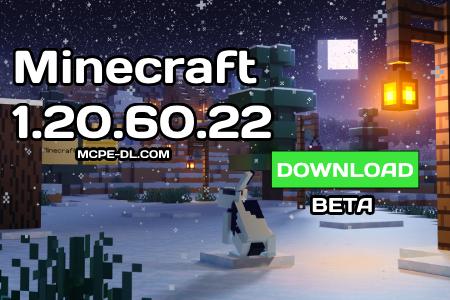 Minecraft PE 1.20.60.22 [Beta version]