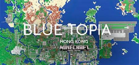 Blue Topia map