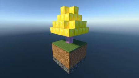 Lucky Skyblock map
