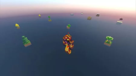 Lucky Skyblock map