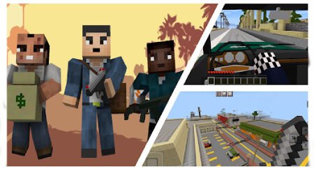 GTA mod for Minecraft PE