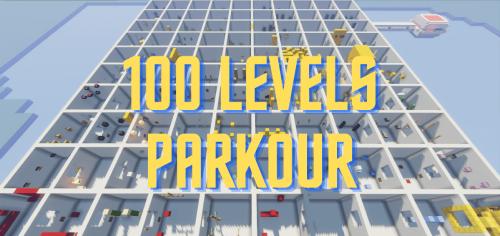100 Parkour Levels map