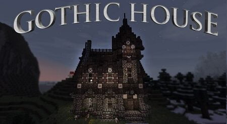 Gothic Style House map