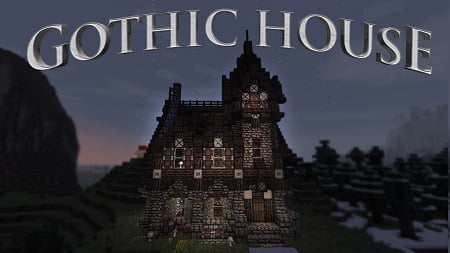Gothic Style House map