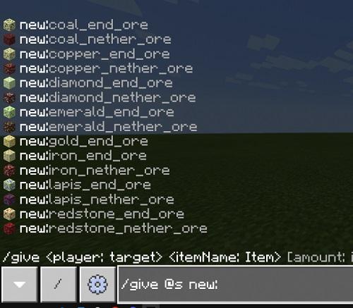 OresDimension addon
