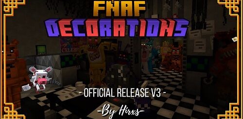 FNAF's Decorations add-on