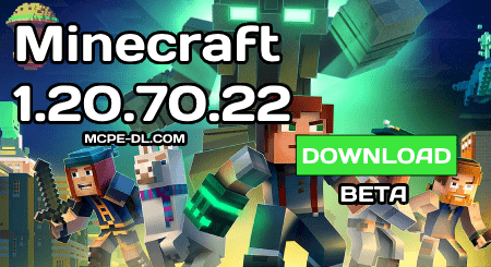 Minecraft PE 1.20.70.22 [Beta version]